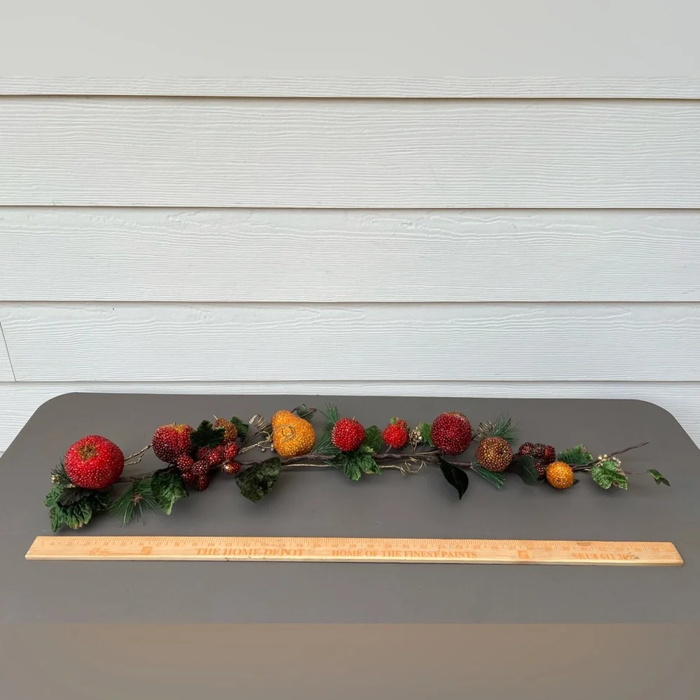 NWT MICHAEL’S BEADED FRUIT GARLAND.